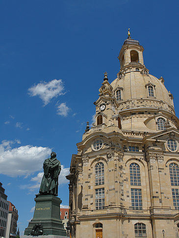 Fotos Frauenkirche und Lutherdenkmal