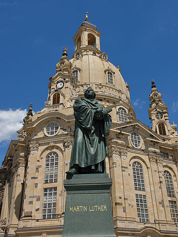 Frauenkirche und Lutherdenkmal