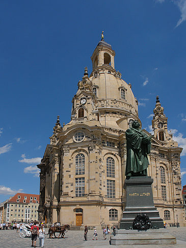 Foto Frauenkirche und Neumarkt - Dresden