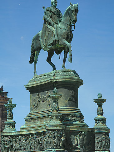 Foto König-Johann-Statue - Dresden