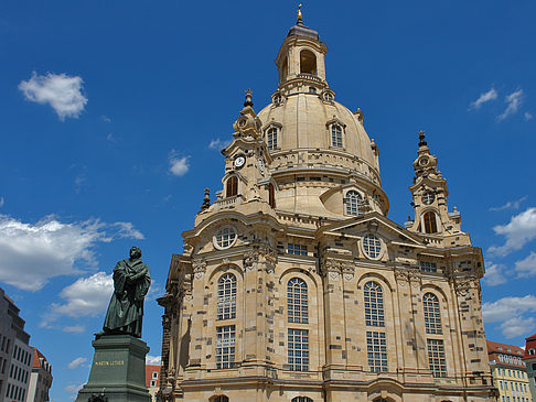 Fotos Frauenkirche und Lutherdenkmal