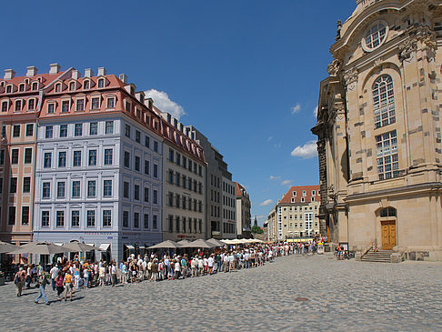 Foto Frauenkirche und Neumarkt - Dresden