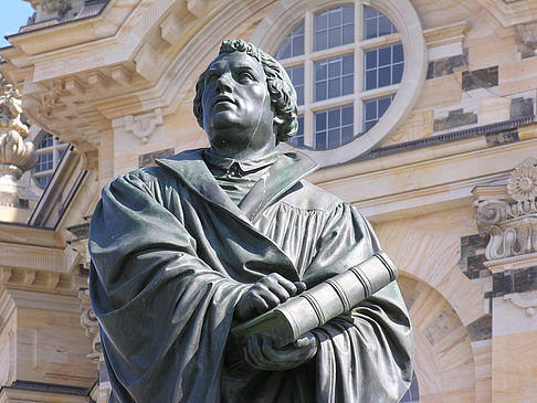 Fotos Martin Luther Denkmal an der Frauenkirche | Dresden