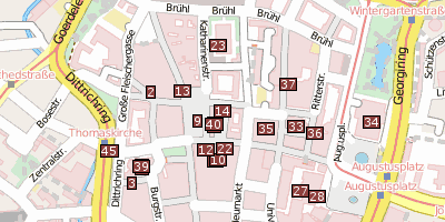 Alte Handelsbörse  Leipzig Stadtplan