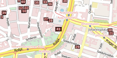 Stadtplan Gewandhaus 