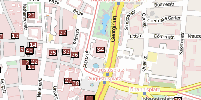 Opernhaus Leipzig Stadtplan